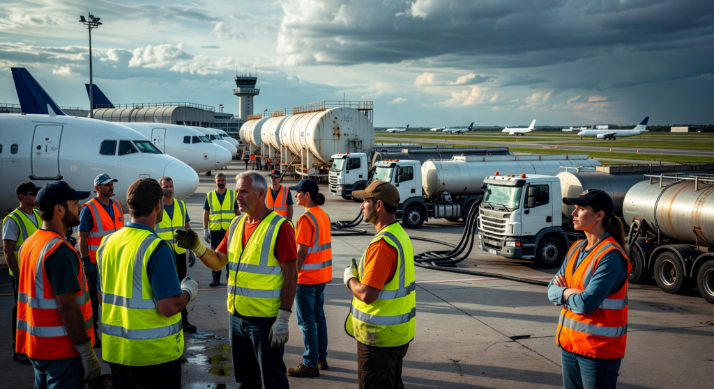 AIE alerta que Europa tiene seis semanas de combustible para aviones