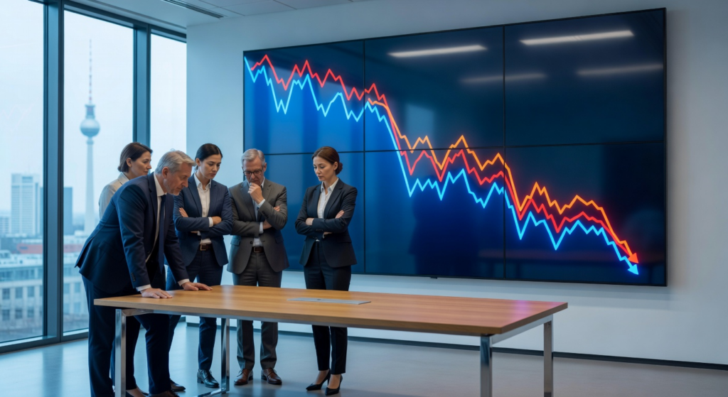 Confianza empresarial alemana cae en abril a su nivel más bajo desde 2022