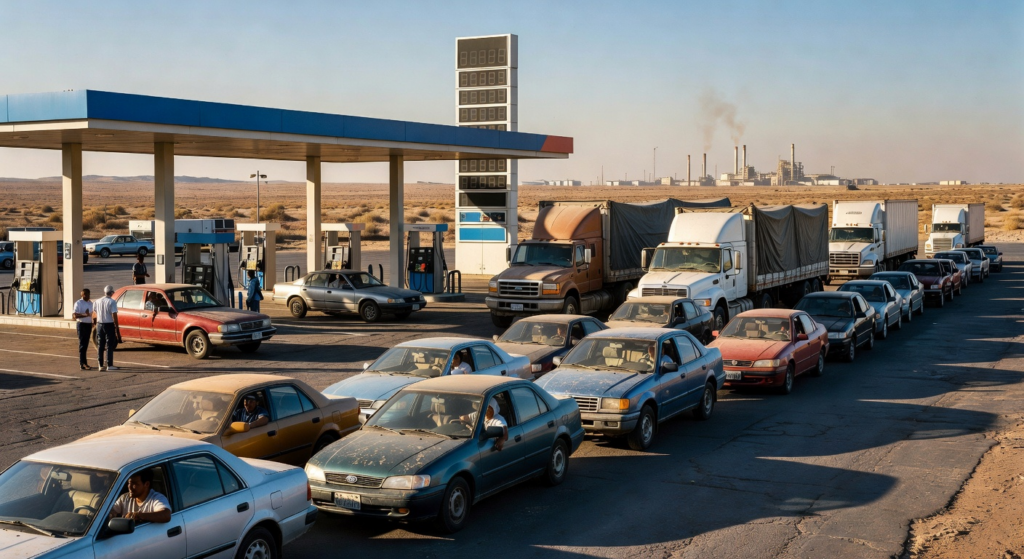 La guerra en el Golfo eleva los riesgos de escasez y racionamiento de combustible ([elpais.com])
